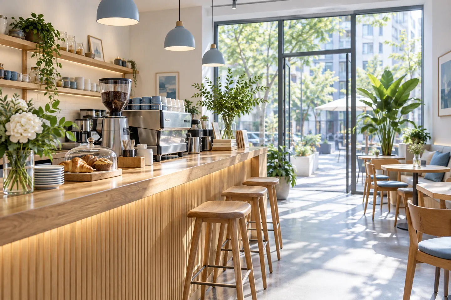 茶饮咖啡：开通与套餐准备示例场景示意